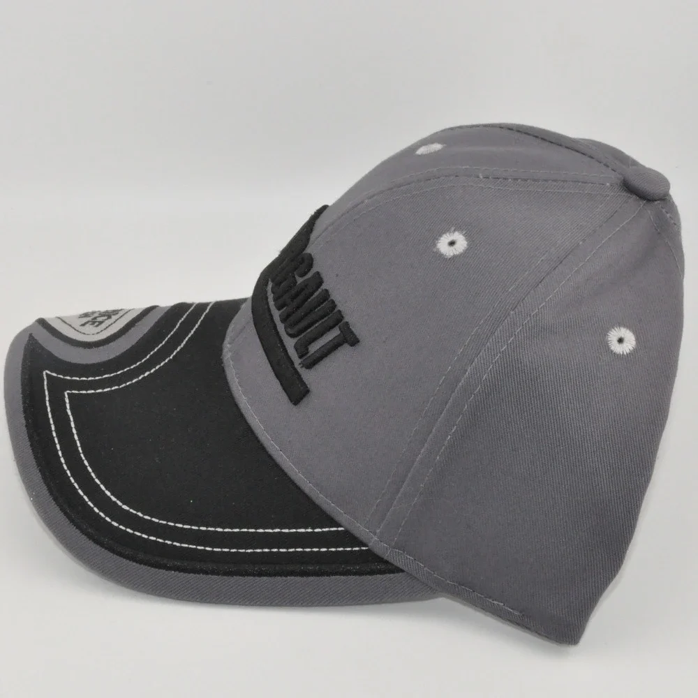 Bourgault Hat OSFM Grey Excellent Service Tech Embroidered Adjustable Cap‎
